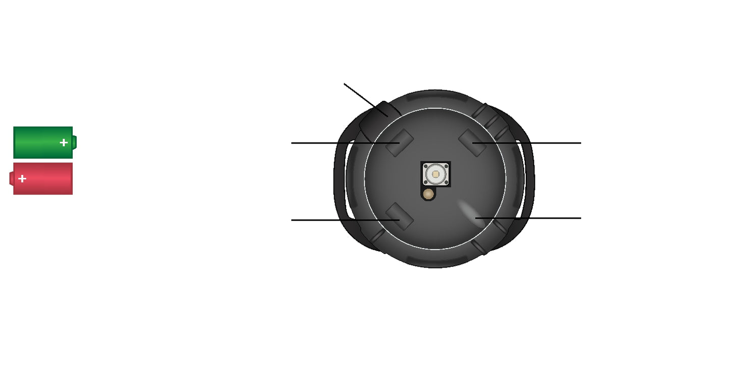 Guardian Trident Survival™ Life Jacket Light - Pull-Pin Activated - White/IR